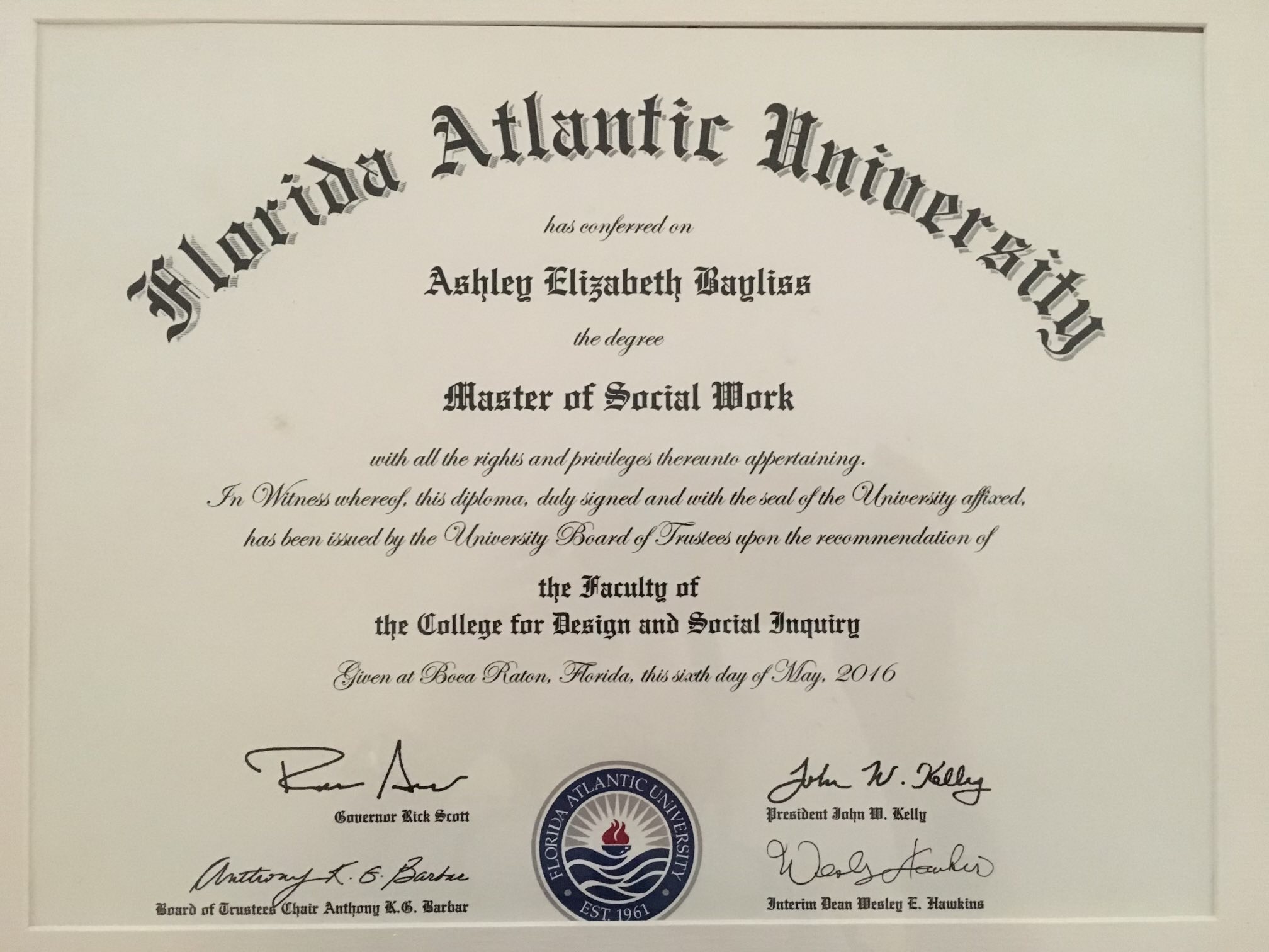 Certification Certification