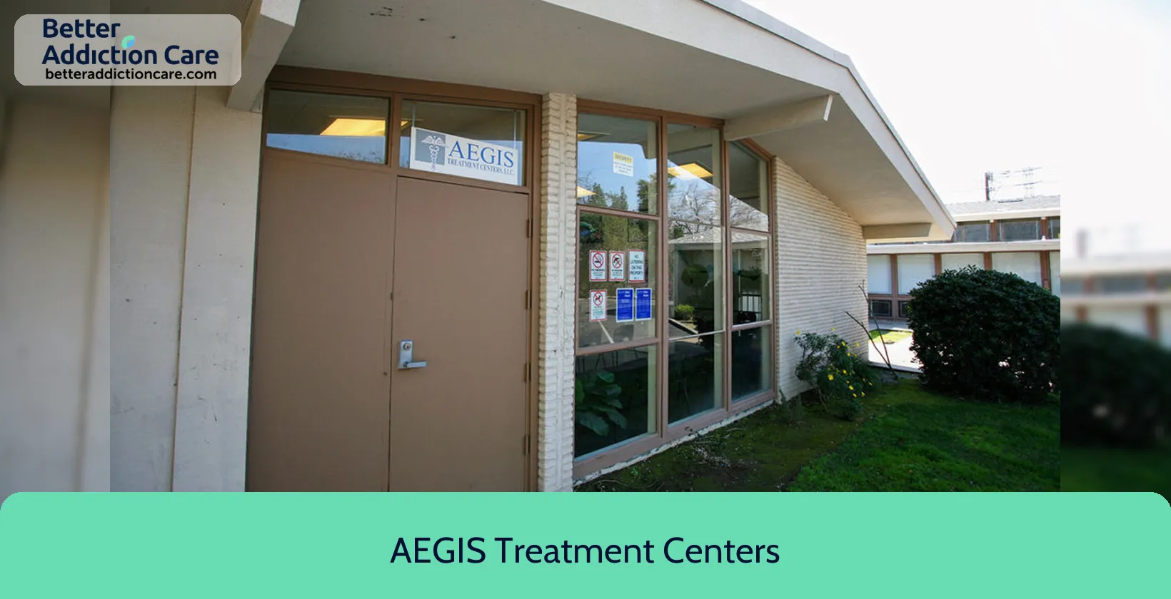 AEGIS Treatment Centers 3707 East Shields 1 AEGIS Treatment Centers 3707 East Shields 1