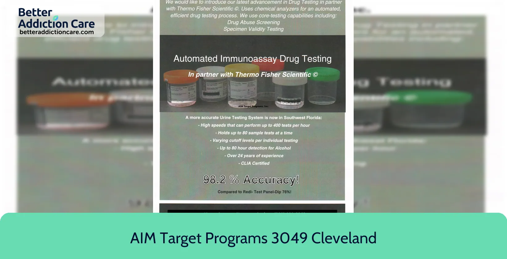 AIM Target Programs 3049 Cleveland Avenue 1 AIM Target Programs 3049 Cleveland Avenue 1