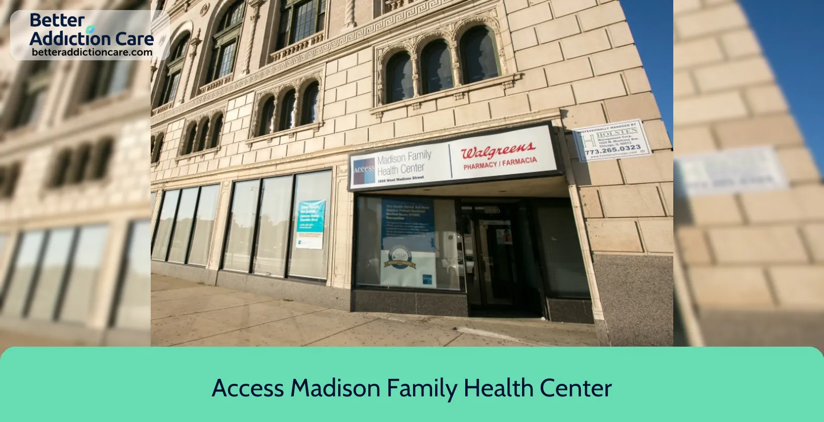 Access Madison Family 3800 West Madison 1 Access Madison Family 3800 West Madison 1