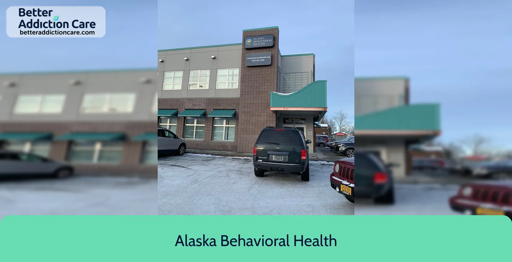 Alaska Behavioral Health 1432 Ingra Street 1 Alaska Behavioral Health 1432 Ingra Street 1