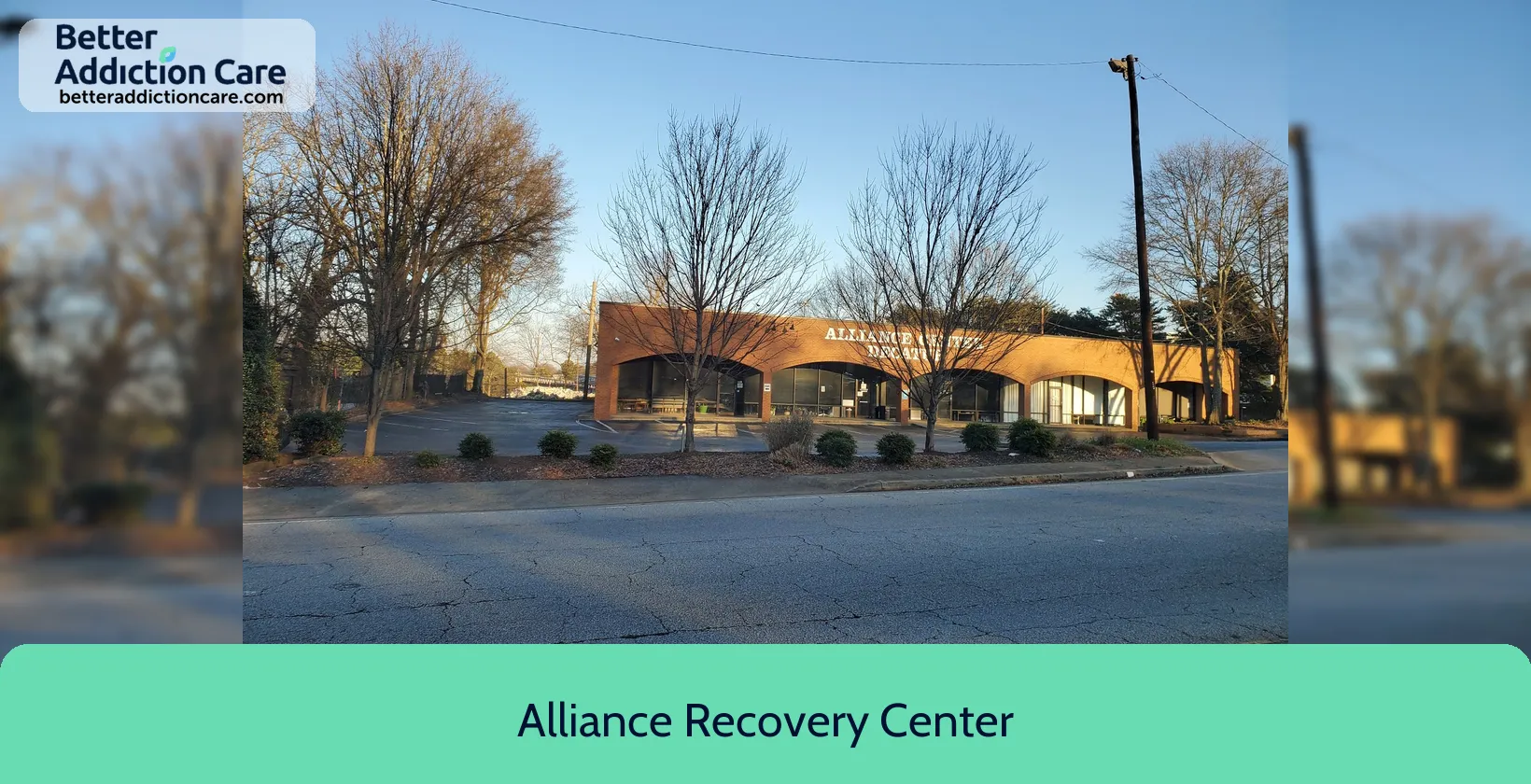 Alliance Recovery Center 1116 East Ponce 1 Alliance Recovery Center 1116 East Ponce 1