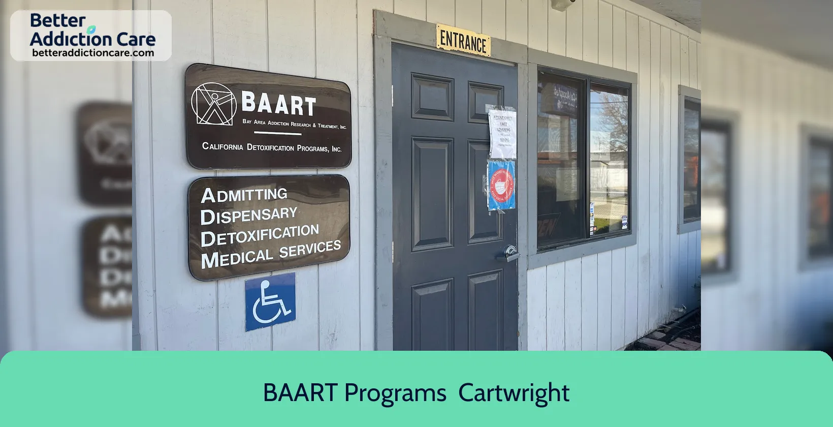 BAART Programs 3103 East Cartwright 1 BAART Programs 3103 East Cartwright 1