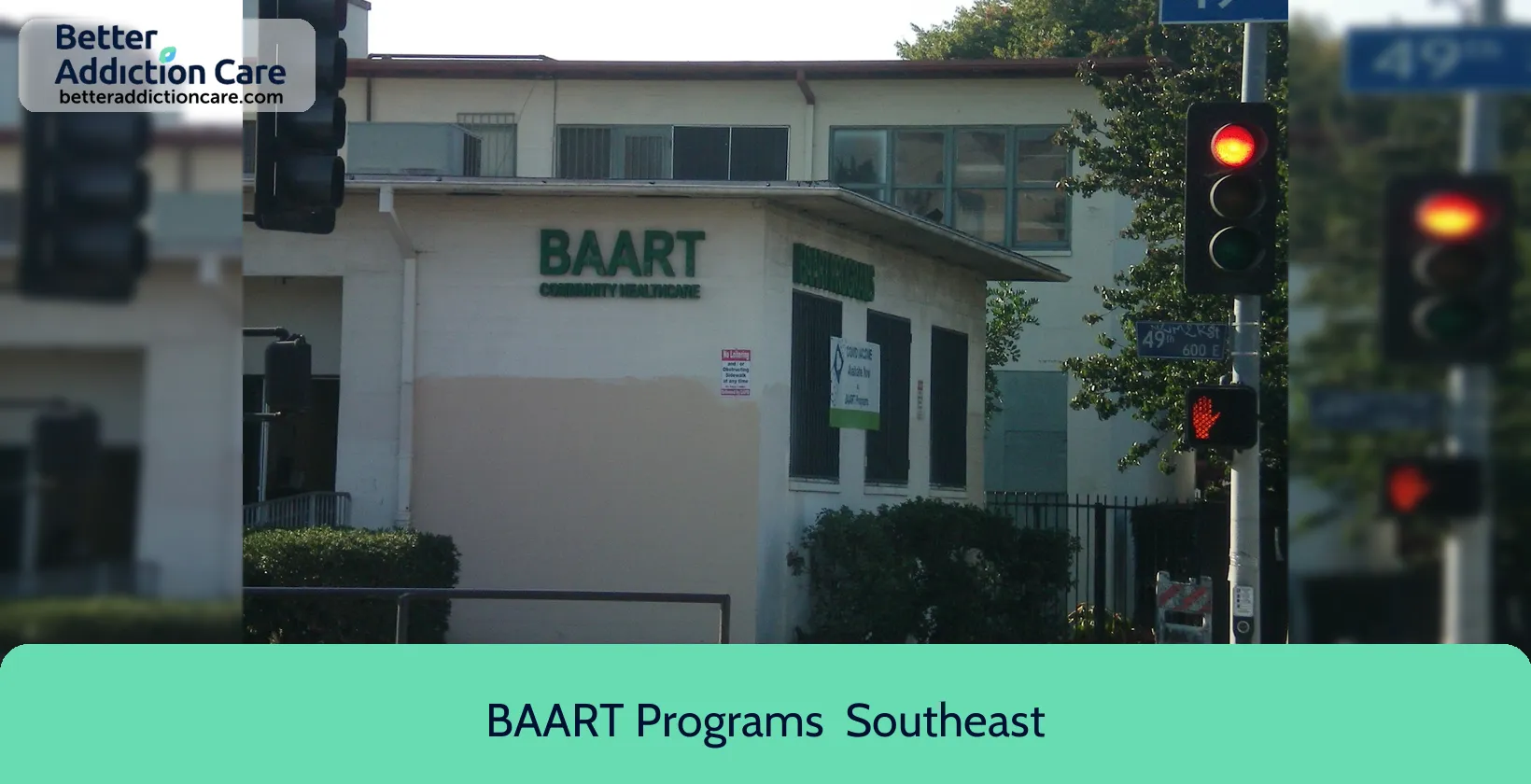 BAART Programs 4920 Avalon Boulevard 1 BAART Programs 4920 Avalon Boulevard 1