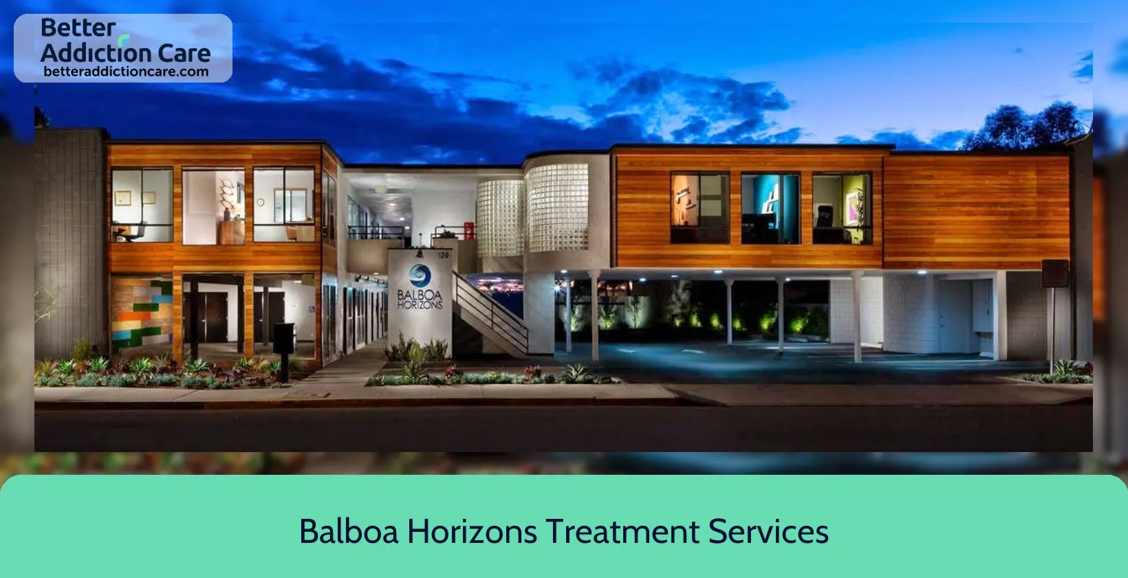 Balboa Horizons Treatment 1132 West Balboa 1 Balboa Horizons Treatment 1132 West Balboa 1