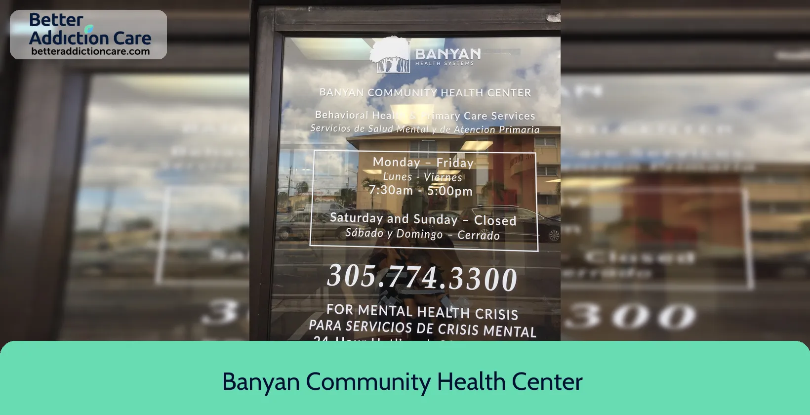 Banyan Community Health 3850 West Flagler 1 Banyan Community Health 3850 West Flagler 1
