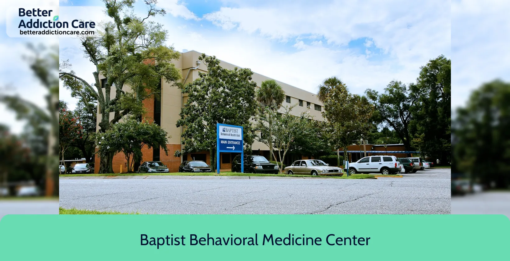 Baptist Behavioral Medicine 1101 West Moreno 1 Baptist Behavioral Medicine 1101 West Moreno 1