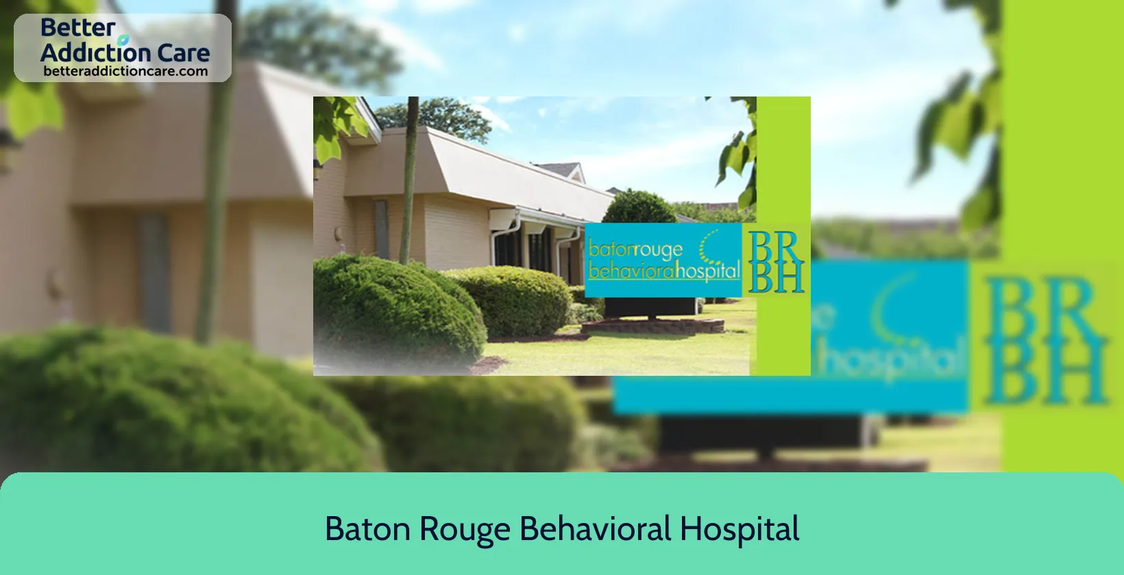 Baton Rouge Behavioral 4040 North Boulevard 1 Baton Rouge Behavioral 4040 North Boulevard 1
