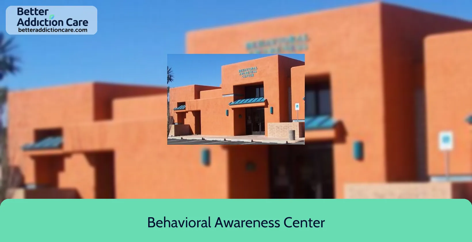 Behavioral Awareness Center 2002 West Anklam 1 Behavioral Awareness Center 2002 West Anklam 1