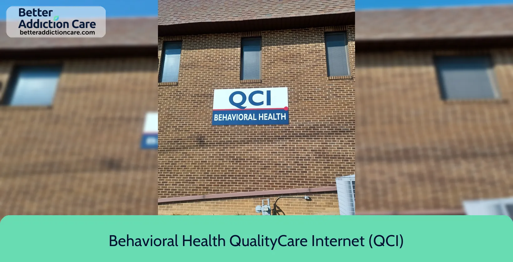 Behavioral Health QualityCare 201 North Burhans 1 Behavioral Health QualityCare 201 North Burhans 1