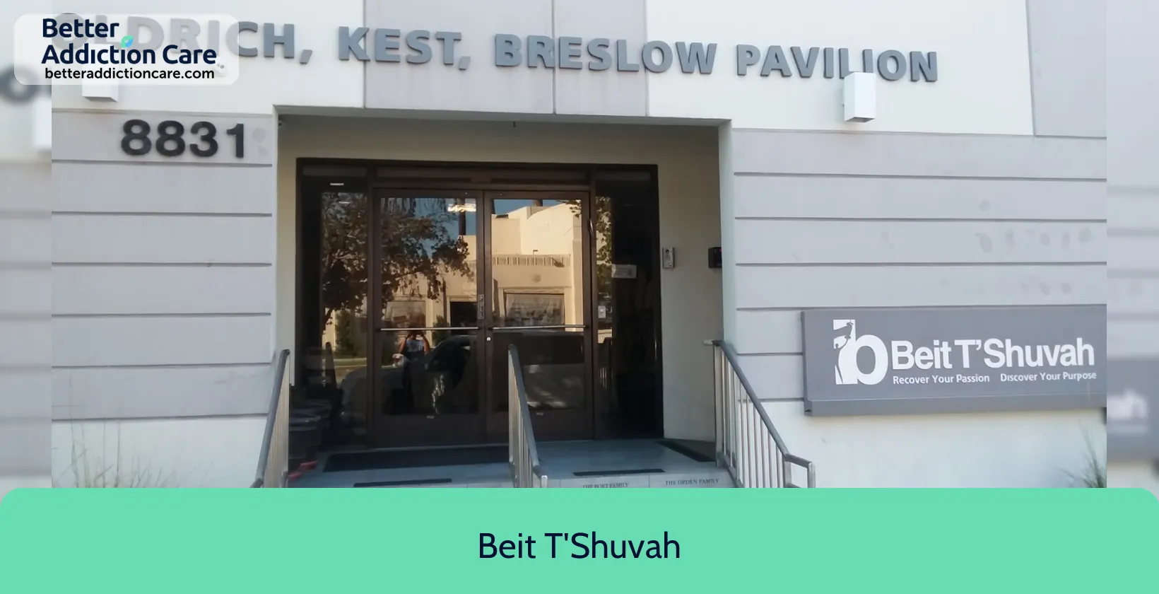 Beit T'Shuvah 8831 Venice Boulevard 2 Beit T'Shuvah 8831 Venice Boulevard 2