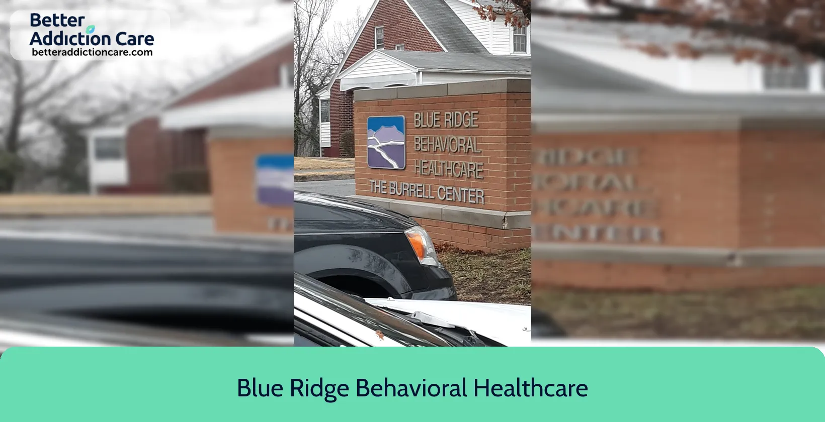 Blue Ridge Behavioral 611 McDowell Avenue 1 Blue Ridge Behavioral 611 McDowell Avenue 1