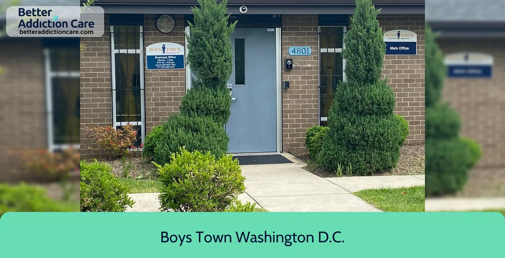 Boys Town Washington 4801 Sergeant Road 1 Boys Town Washington 4801 Sergeant Road 1