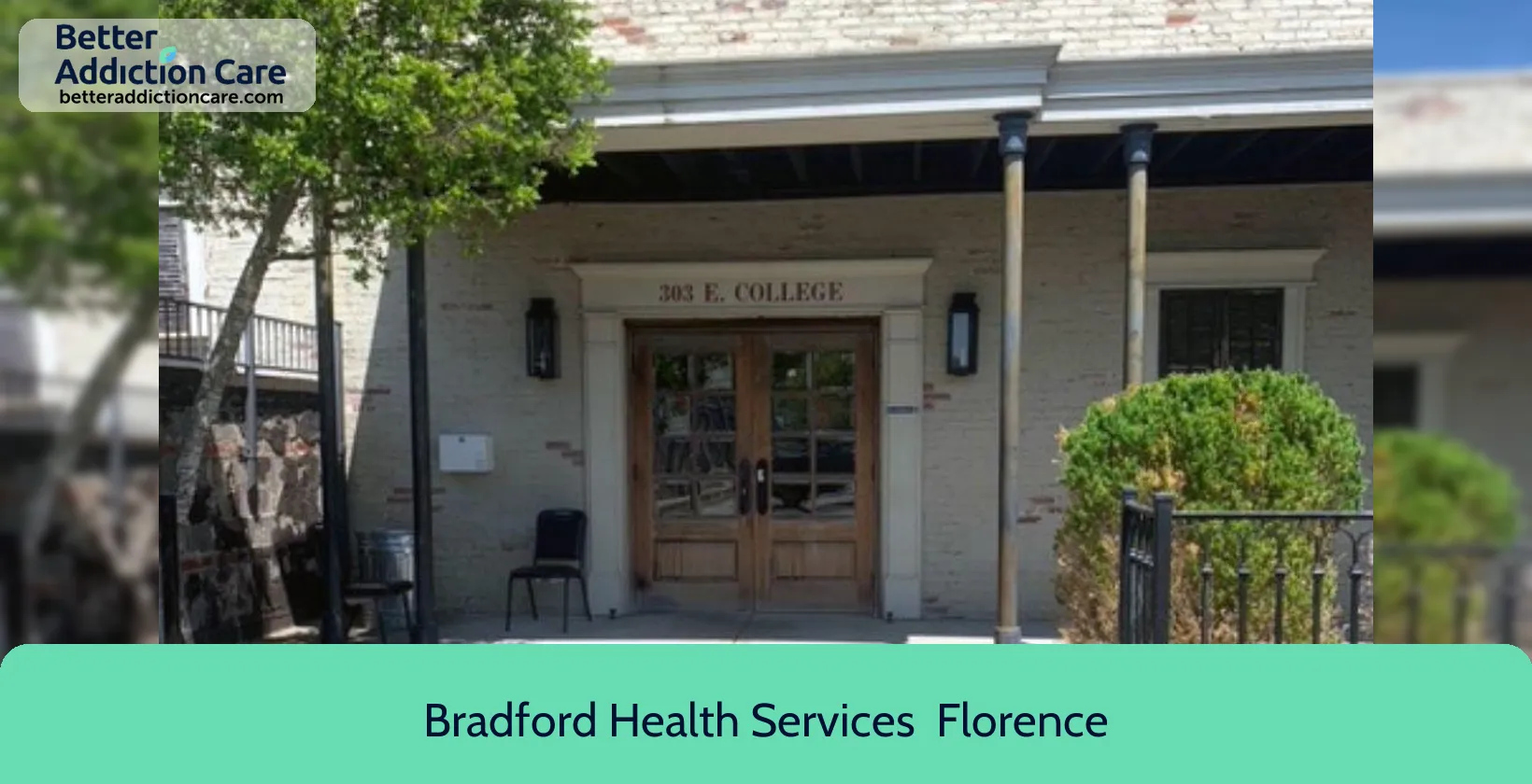 Bradford Health Services 303 East College 1 Bradford Health Services 303 East College 1