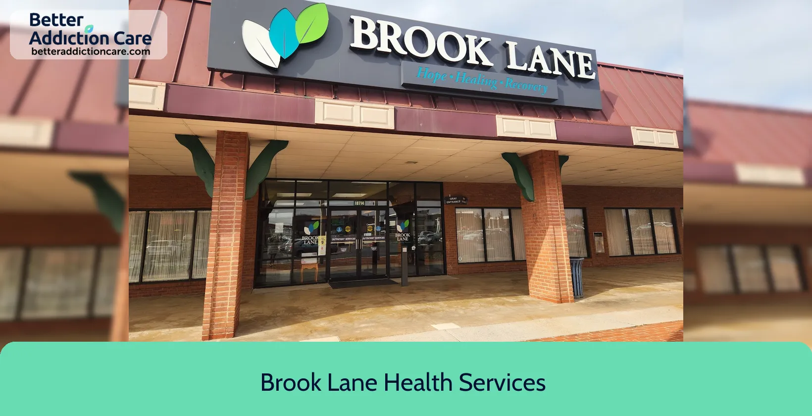 Brook Lane Health 18714 North Village 1 Brook Lane Health 18714 North Village 1
