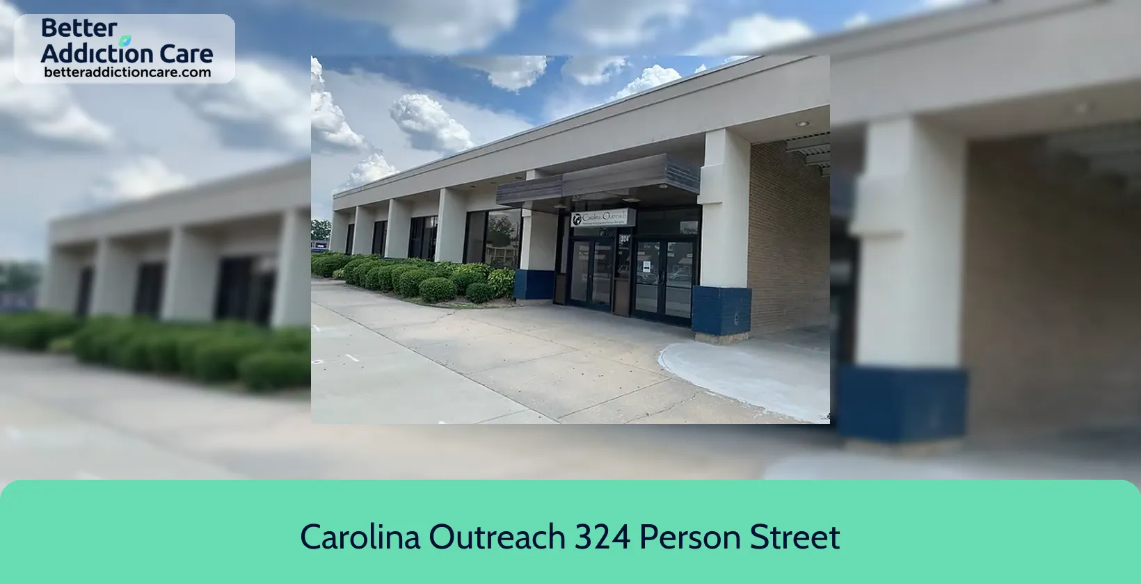 Carolina Outreach 324 324 Person Street 1 Carolina Outreach 324 324 Person Street 1