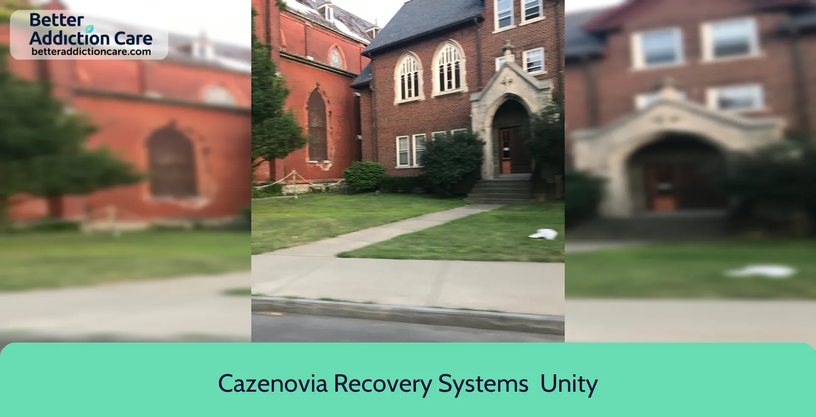 Cazenovia Recovery Systems 923 Sycamore Street 1 Cazenovia Recovery Systems 923 Sycamore Street 1