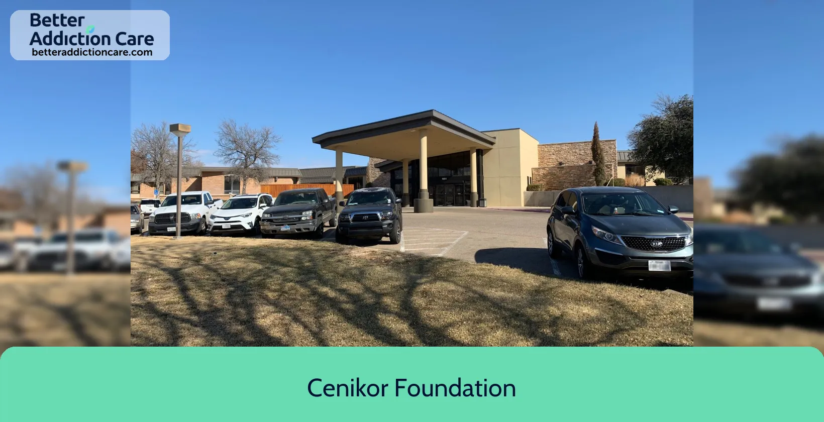 Cenikor Foundation 1001 Wallace Boulevard 1 Cenikor Foundation 1001 Wallace Boulevard 1