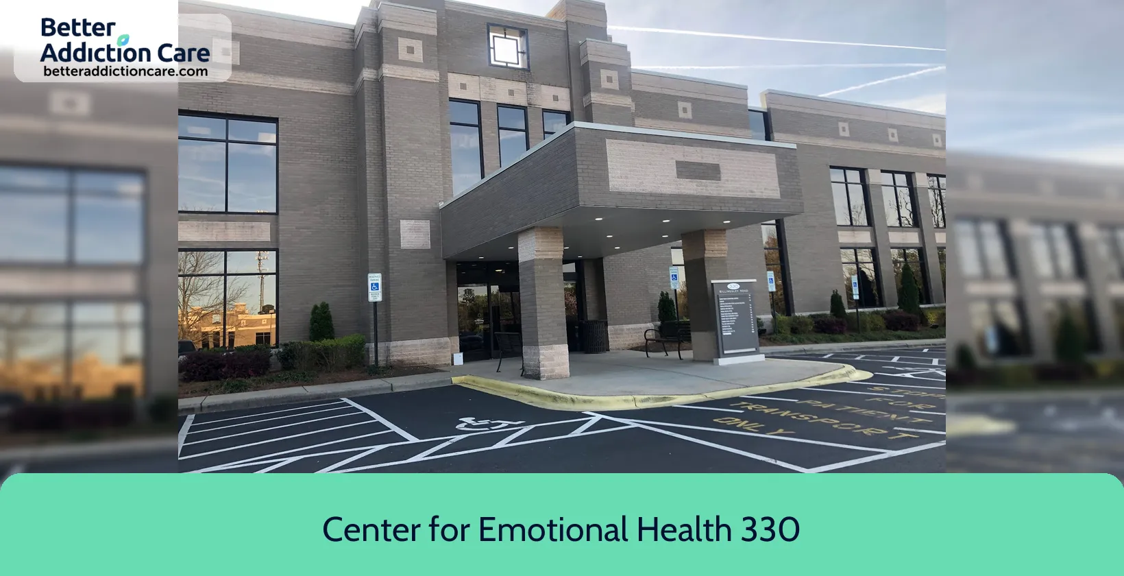 Center for Emotional 330 Billingsley Road 1 Center for Emotional 330 Billingsley Road 1