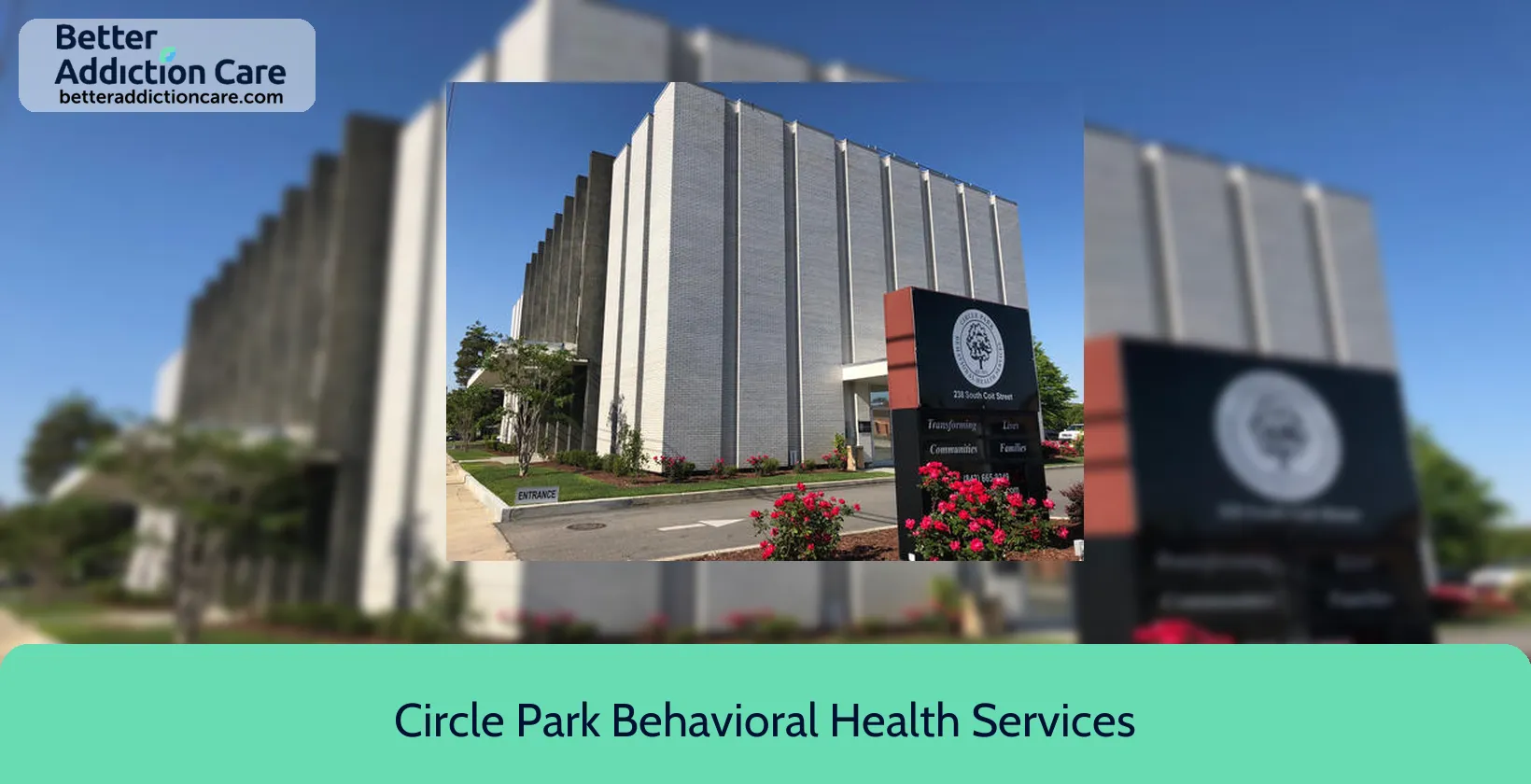 Circle Park Behavioral 238 South Coit 1 Circle Park Behavioral 238 South Coit 1