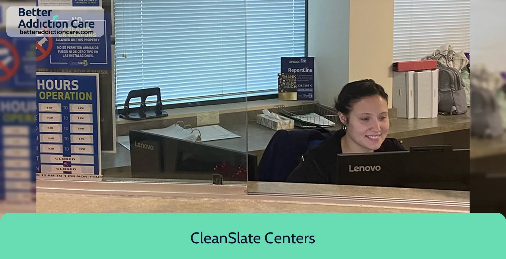 CleanSlate Centers 18051 River Road 1 CleanSlate Centers 18051 River Road 1