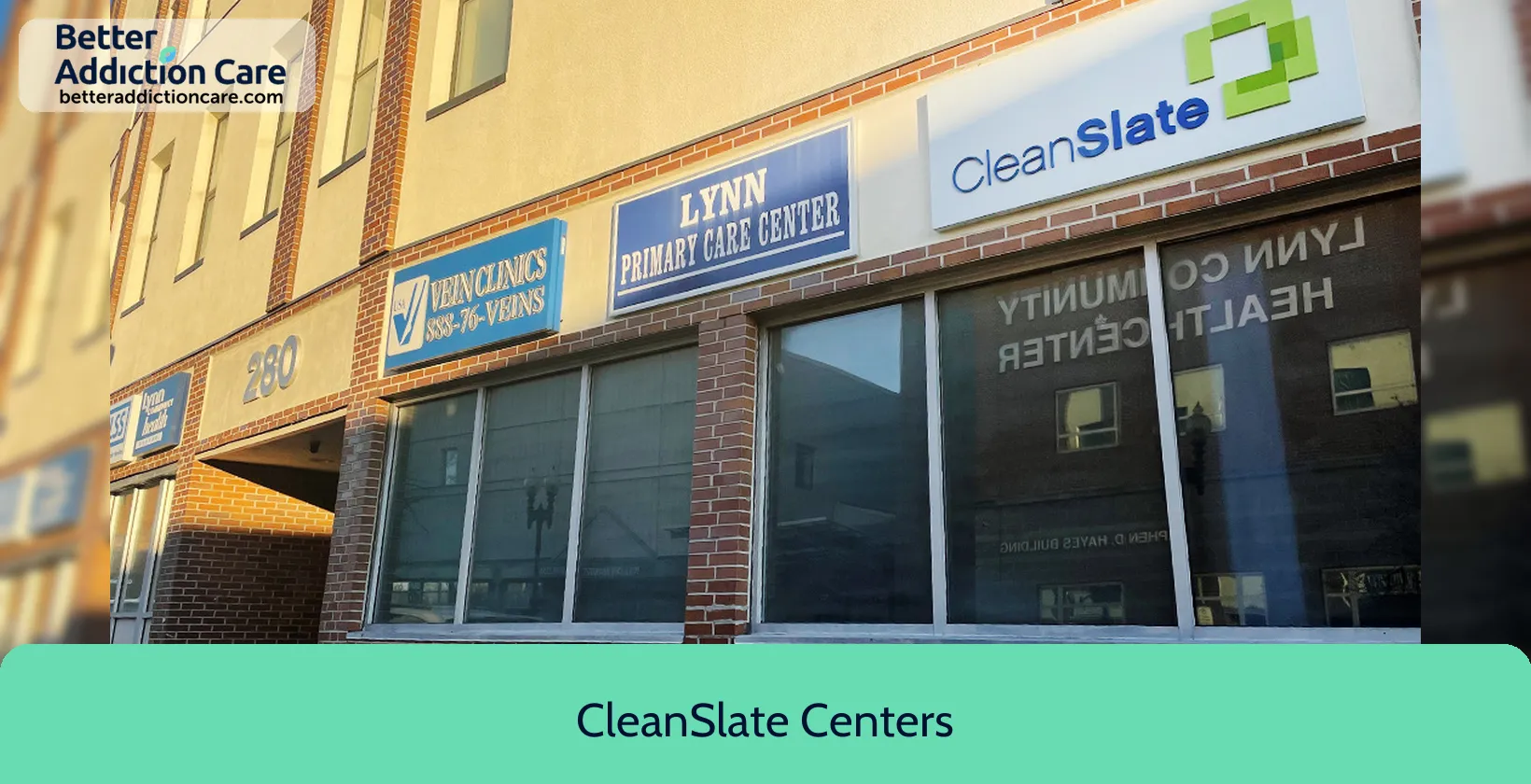 CleanSlate Centers 280 Union Street 1 CleanSlate Centers 280 Union Street 1