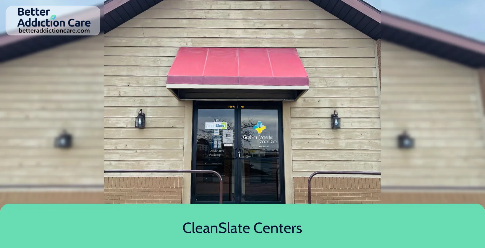 CleanSlate Centers 2936 Frontage Road 1 CleanSlate Centers 2936 Frontage Road 1