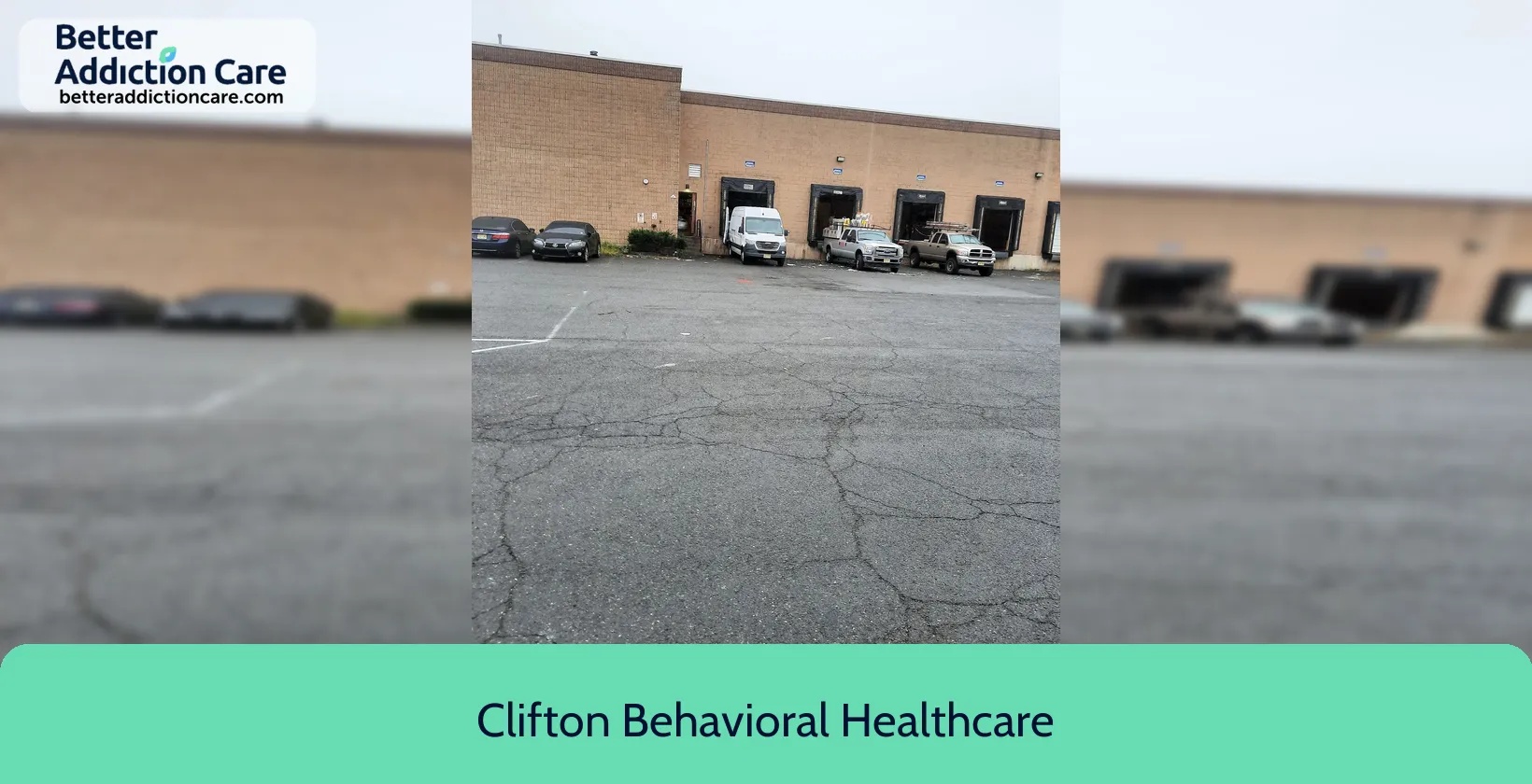 Clifton Behavioral Healthcare 777 Bloomfield Avenue 1 Clifton Behavioral Healthcare 777 Bloomfield Avenue 1