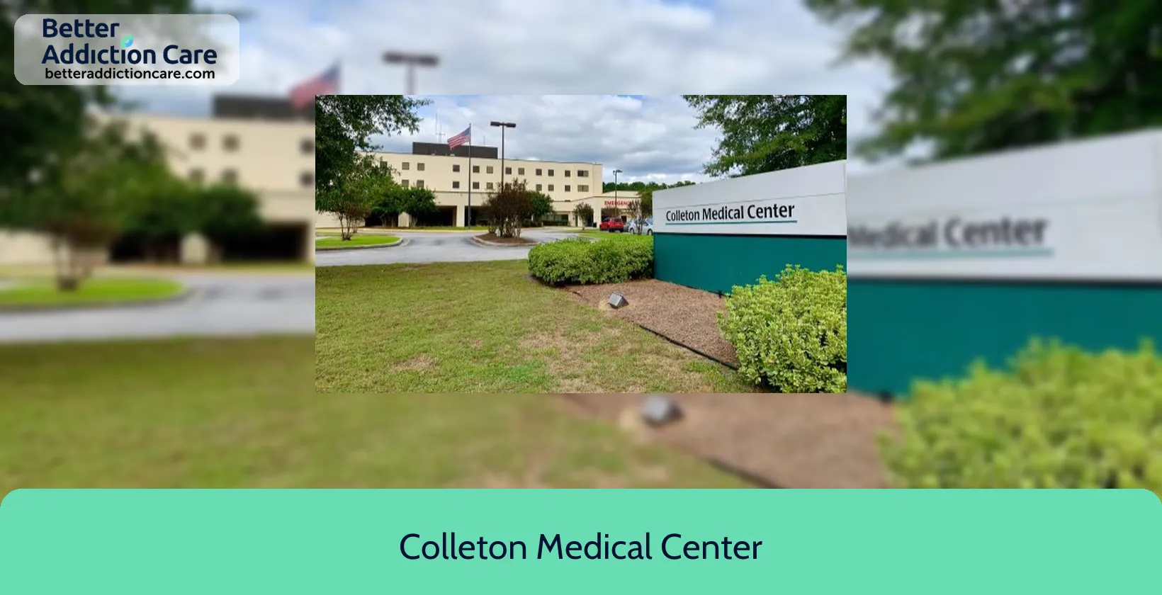 Colleton Medical Center 501 Robertson Boulevard 1 Colleton Medical Center 501 Robertson Boulevard 1