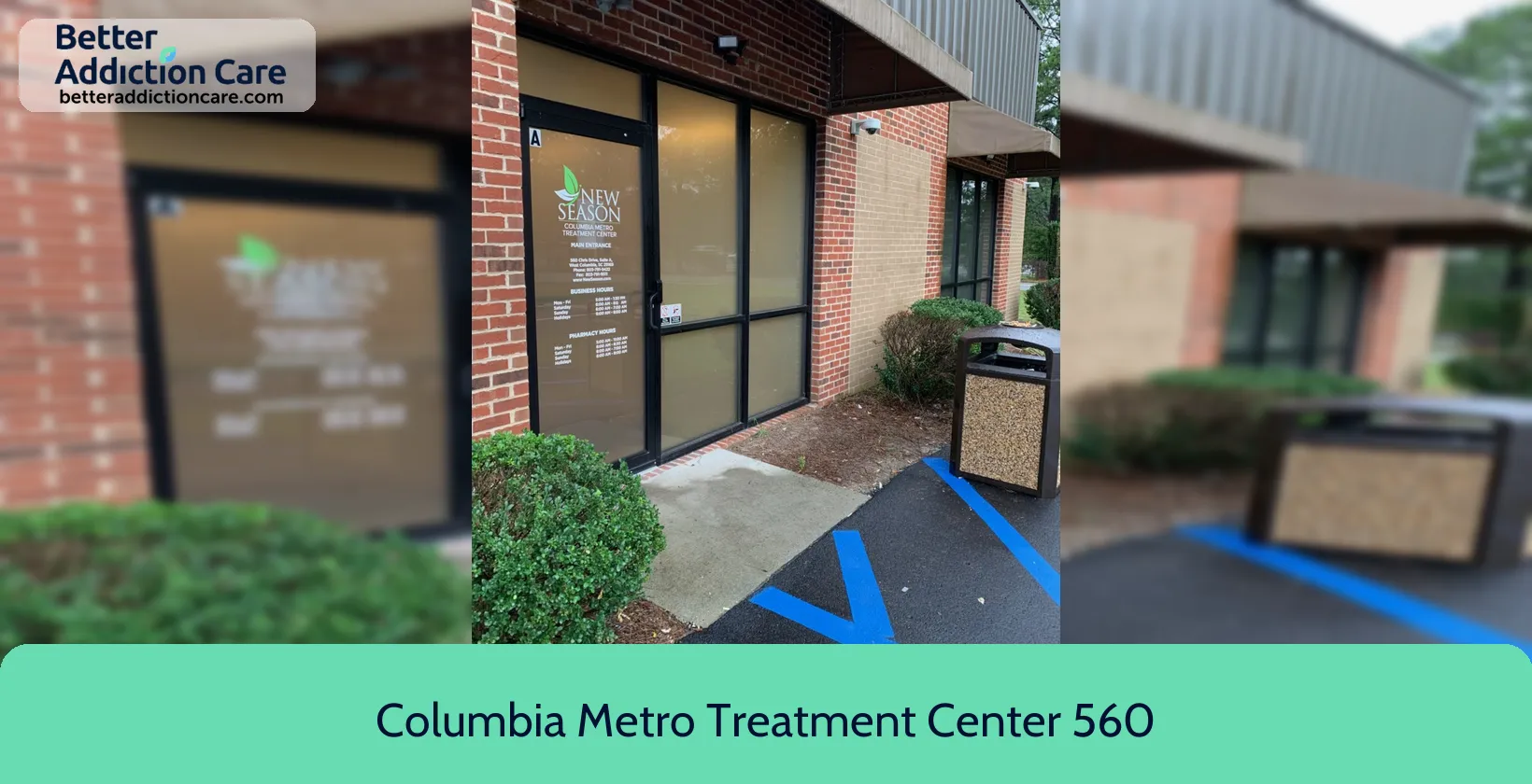 Columbia Metro Treatment 560 Chris Drive 1 Columbia Metro Treatment 560 Chris Drive 1