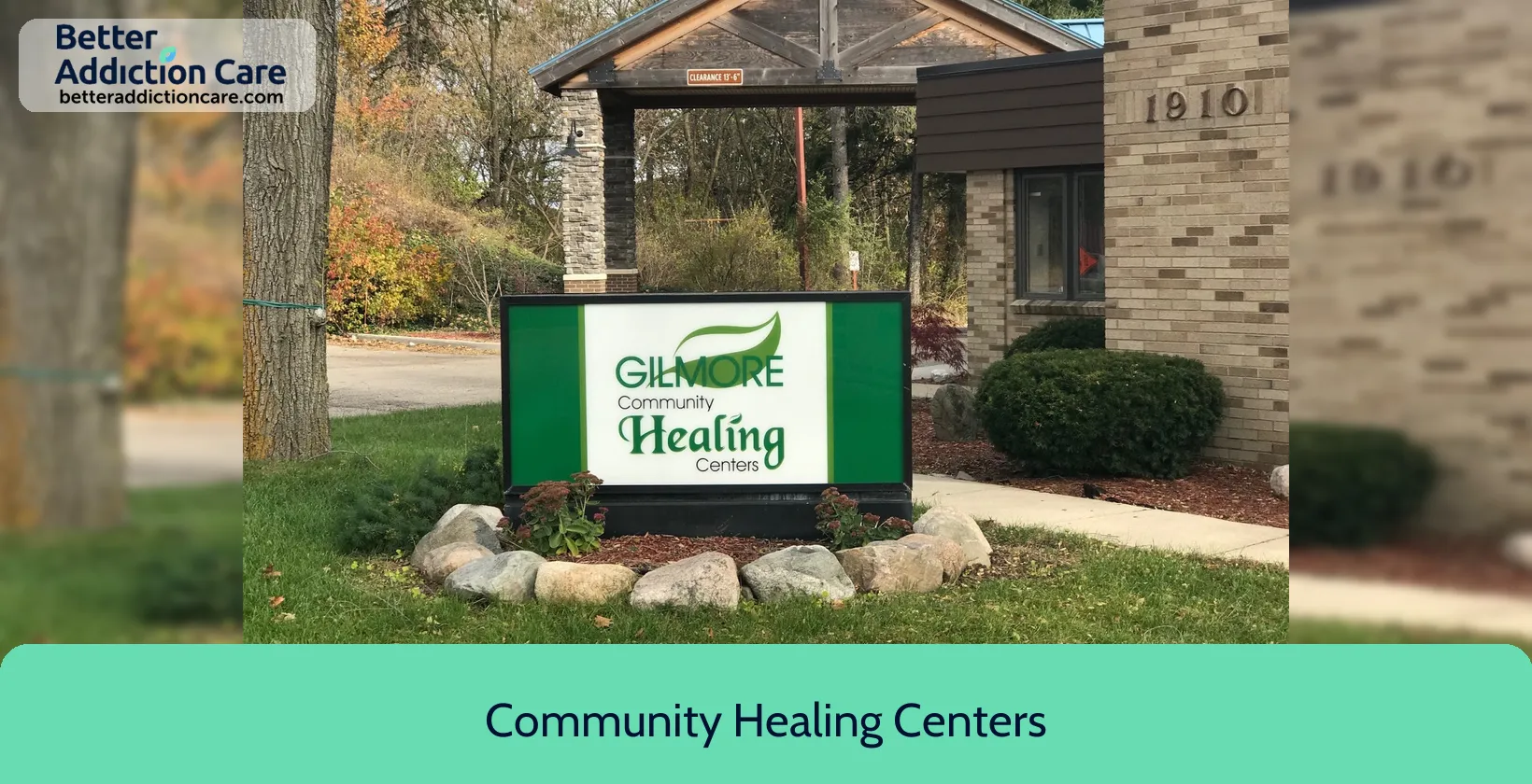 Community Healing Centers 2615 Stadium Drive 1 Community Healing Centers 2615 Stadium Drive 1