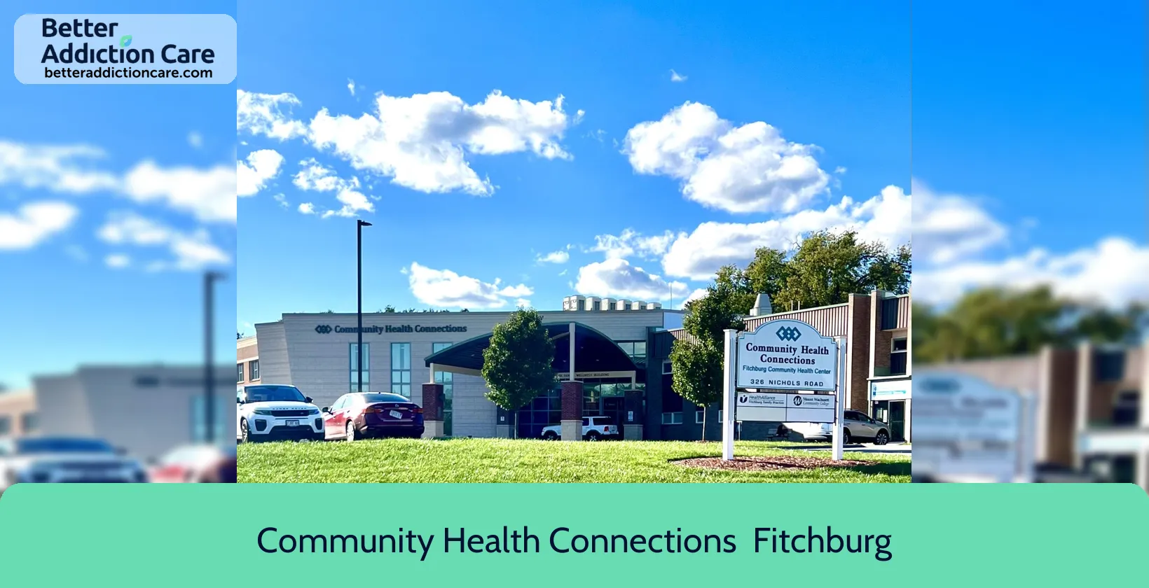 Community Health Connections 326 Nichols Road 1 Community Health Connections 326 Nichols Road 1