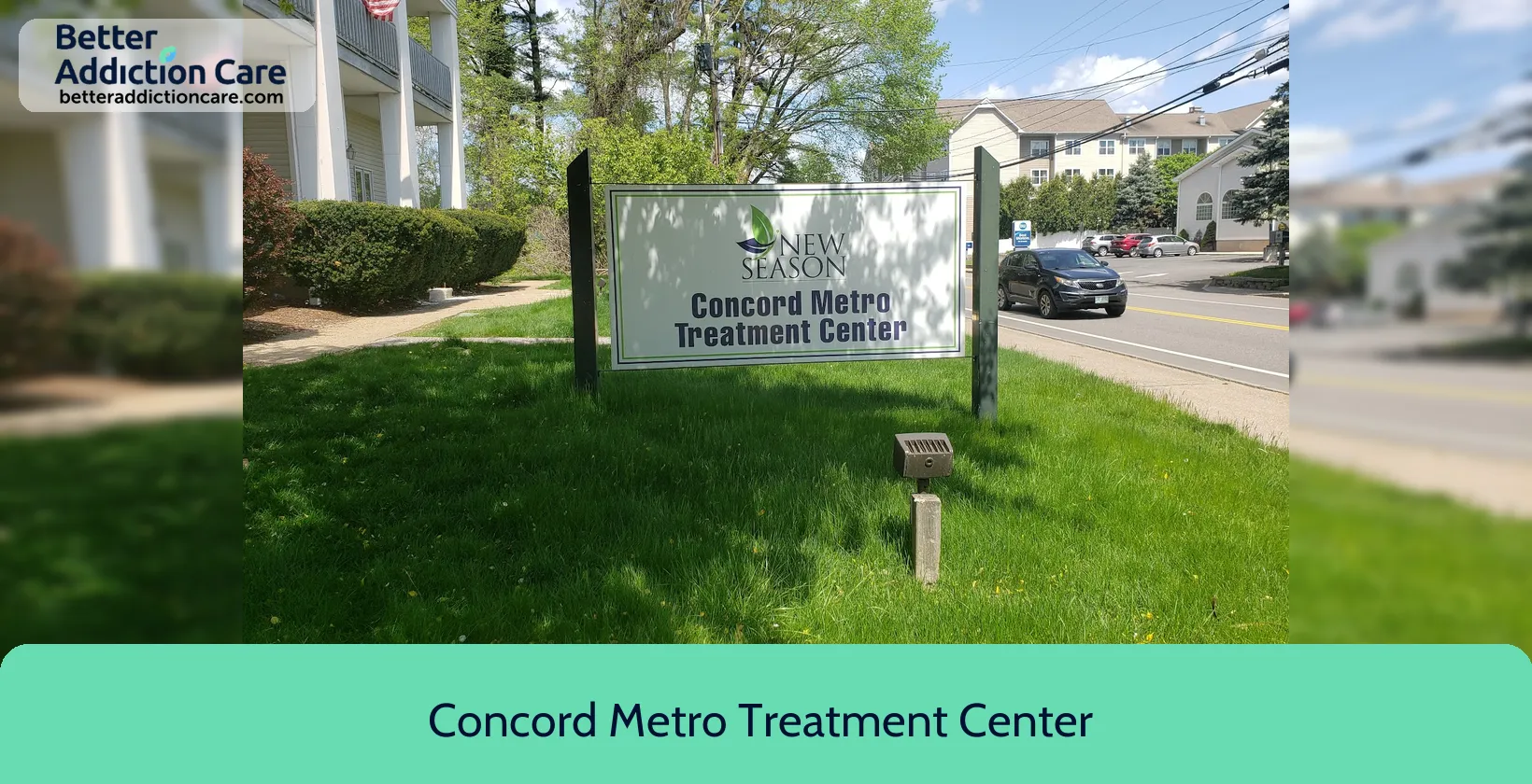 Concord Metro Treatment 100 Hall Street 1 Concord Metro Treatment 100 Hall Street 1