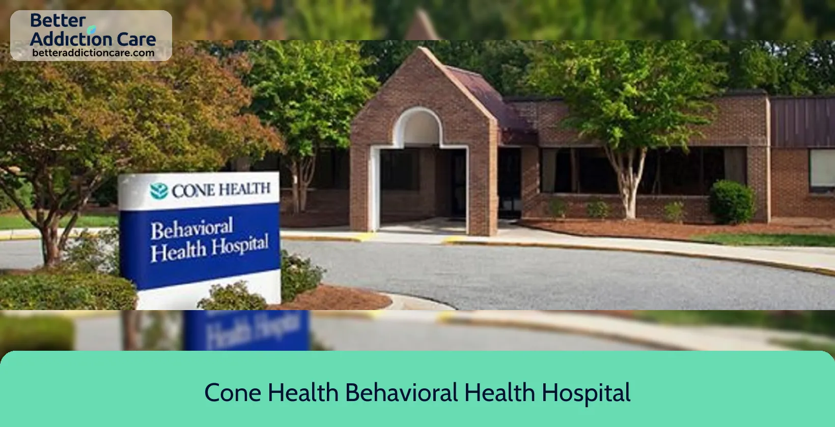 Cone Health Behavioral 700 Walter Reed 1 Cone Health Behavioral 700 Walter Reed 1