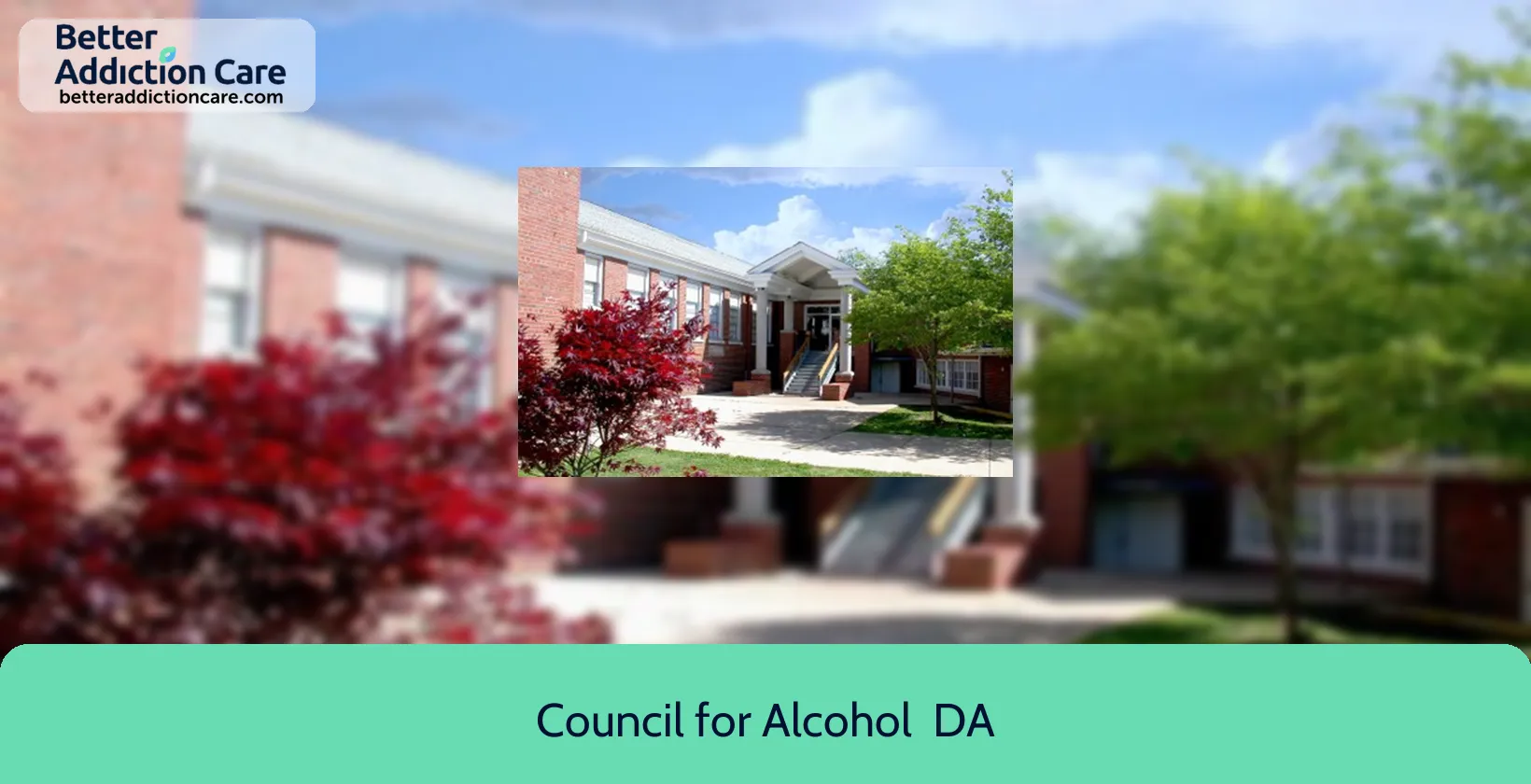 Council for Alcohol 911 Pineville Road 1 Council for Alcohol 911 Pineville Road 1