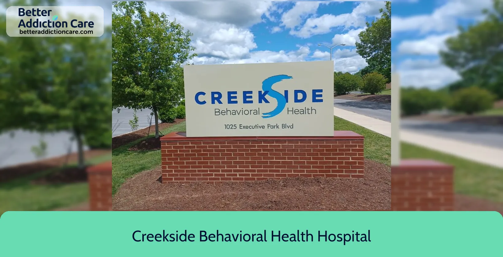 Creekside Behavioral Health 1025 Executive Park 1 Creekside Behavioral Health 1025 Executive Park 1