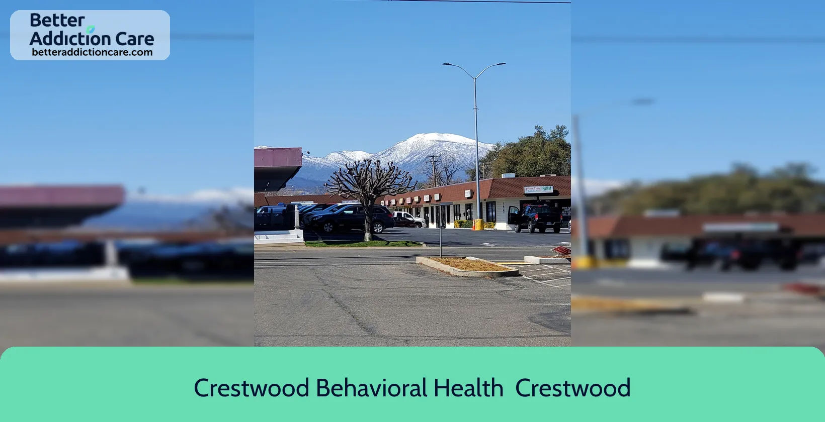 Crestwood Behavioral Health 3062 Churn Creek 1 Crestwood Behavioral Health 3062 Churn Creek 1