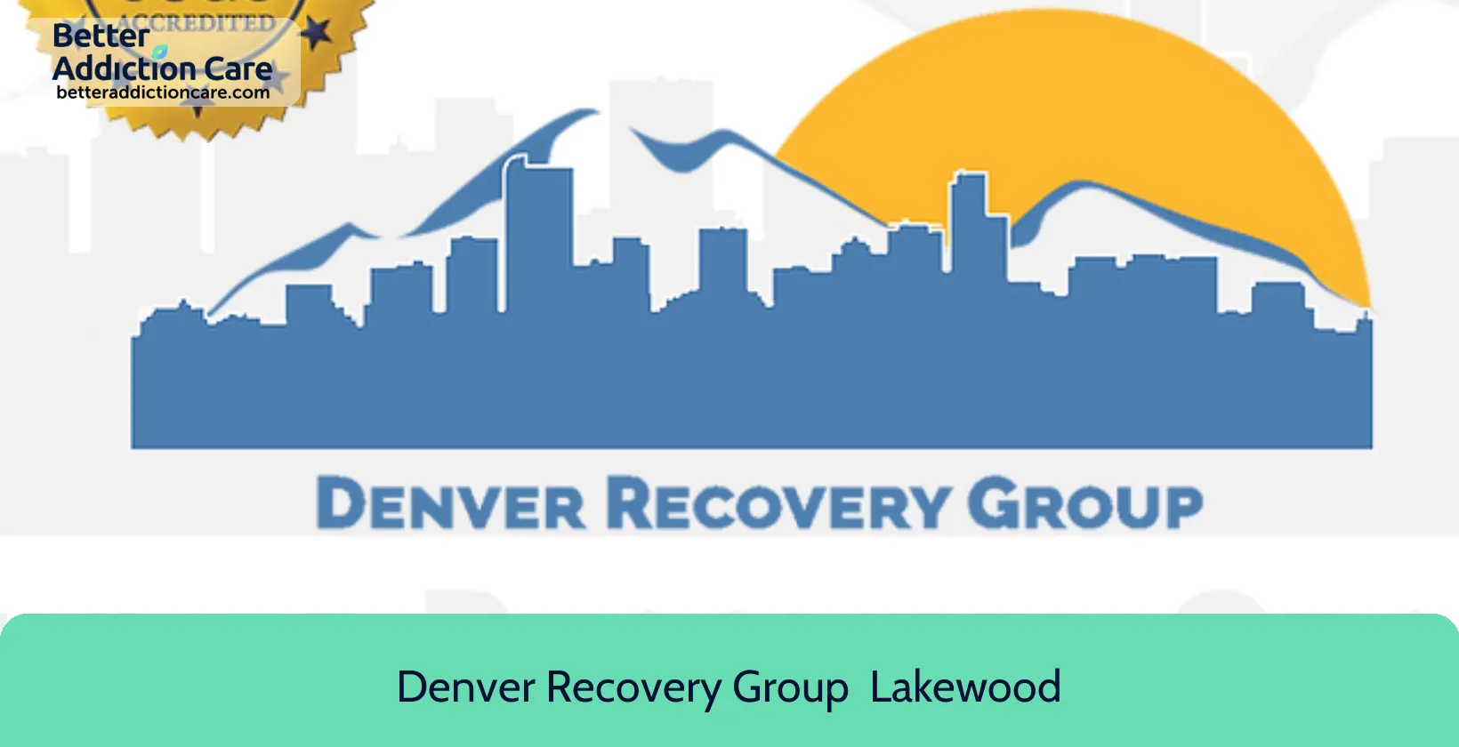 Denver Recovery Group 8790 West Colfax 1 Denver Recovery Group 8790 West Colfax 1