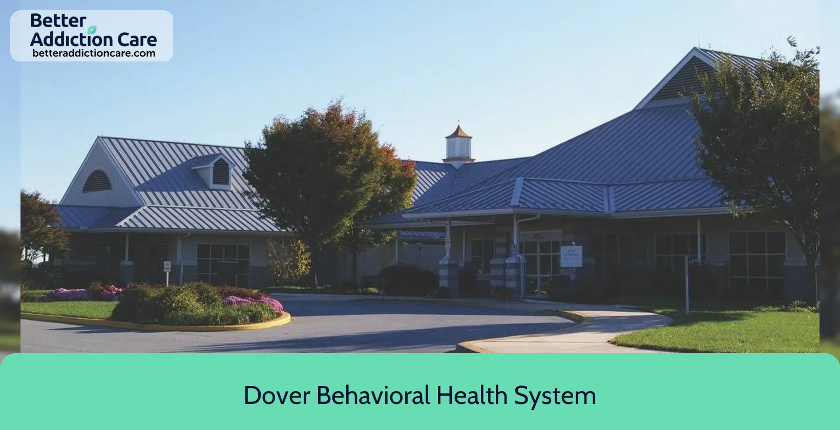 Dover Behavioral Health 725 Horsepond Road 1 Dover Behavioral Health 725 Horsepond Road 1