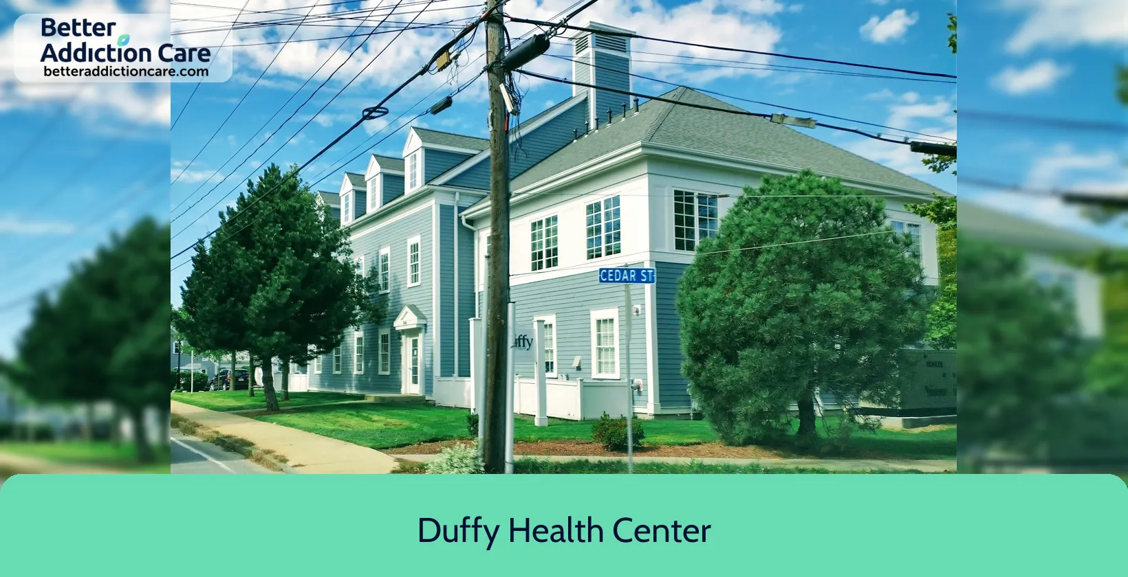 Duffy Health Center 94 Main Street 1 Duffy Health Center 94 Main Street 1