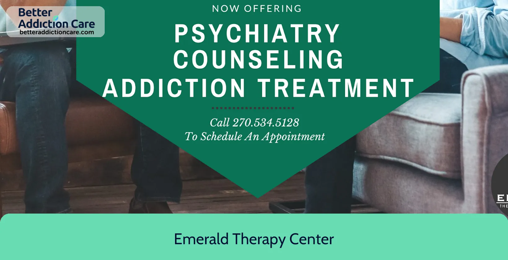 Emerald Therapy Center 5050 B Village 1 Emerald Therapy Center 5050 B Village 1