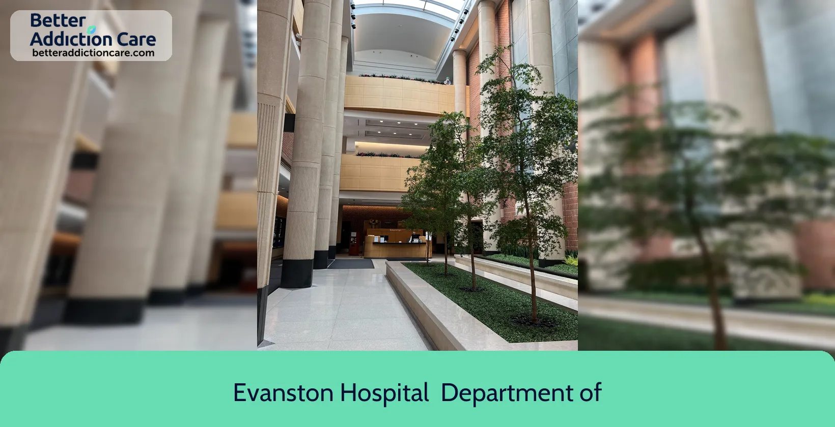 Evanston Hospital 2650 Ridge Avenue 1 Evanston Hospital 2650 Ridge Avenue 1
