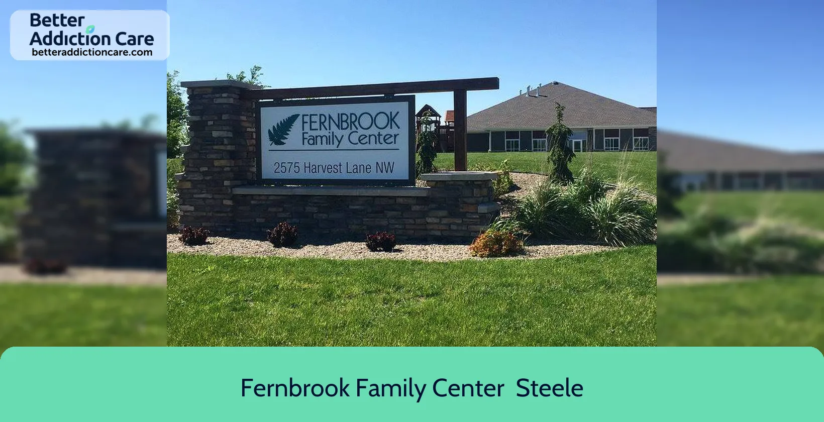 Fernbrook Family Center 2575 Harvest Lane 1 Fernbrook Family Center 2575 Harvest Lane 1