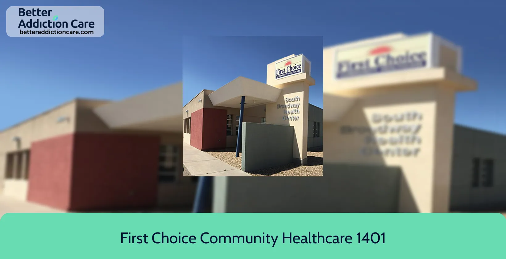 First Choice Community 1401 William Street 1 First Choice Community 1401 William Street 1