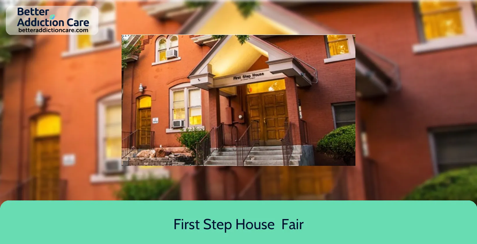 First Step House 411 North Grant 1 First Step House 411 North Grant 1