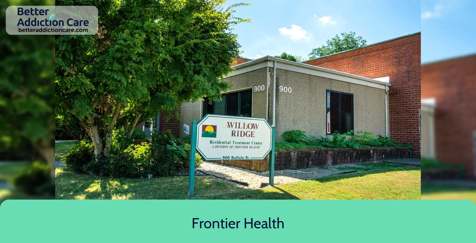Frontier Health 900 Buffalo Street 1 Frontier Health 900 Buffalo Street 1