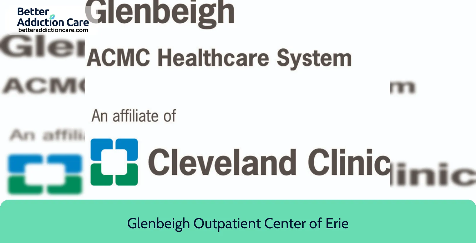 Glenbeigh Outpatient Center 4906 Richmond Street 1 Glenbeigh Outpatient Center 4906 Richmond Street 1