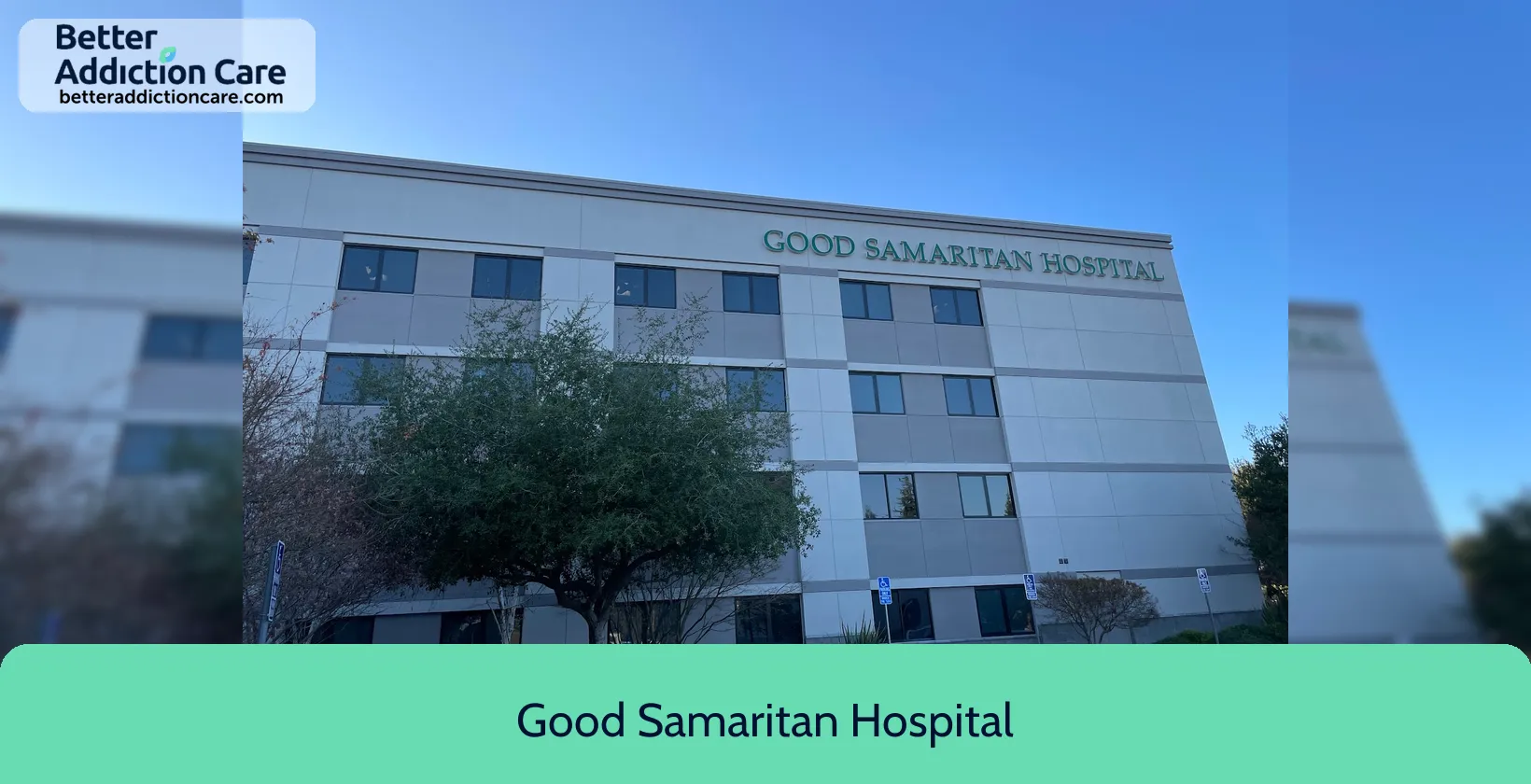 Good Samaritan Hospital 2425 Samaritan Drive 1 Good Samaritan Hospital 2425 Samaritan Drive 1