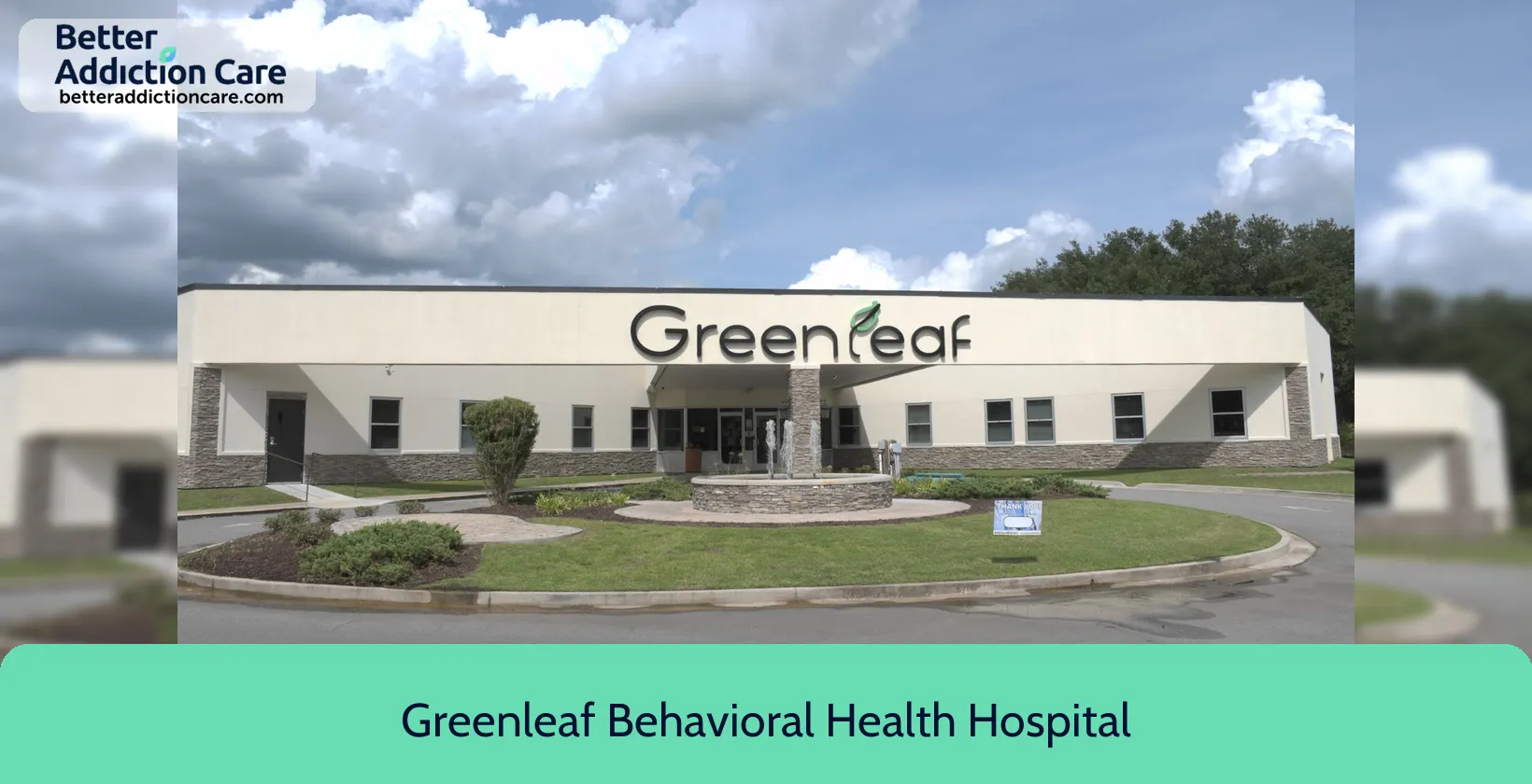 Greenleaf Behavioral Health 2209 Pineview Drive 1 Greenleaf Behavioral Health 2209 Pineview Drive 1