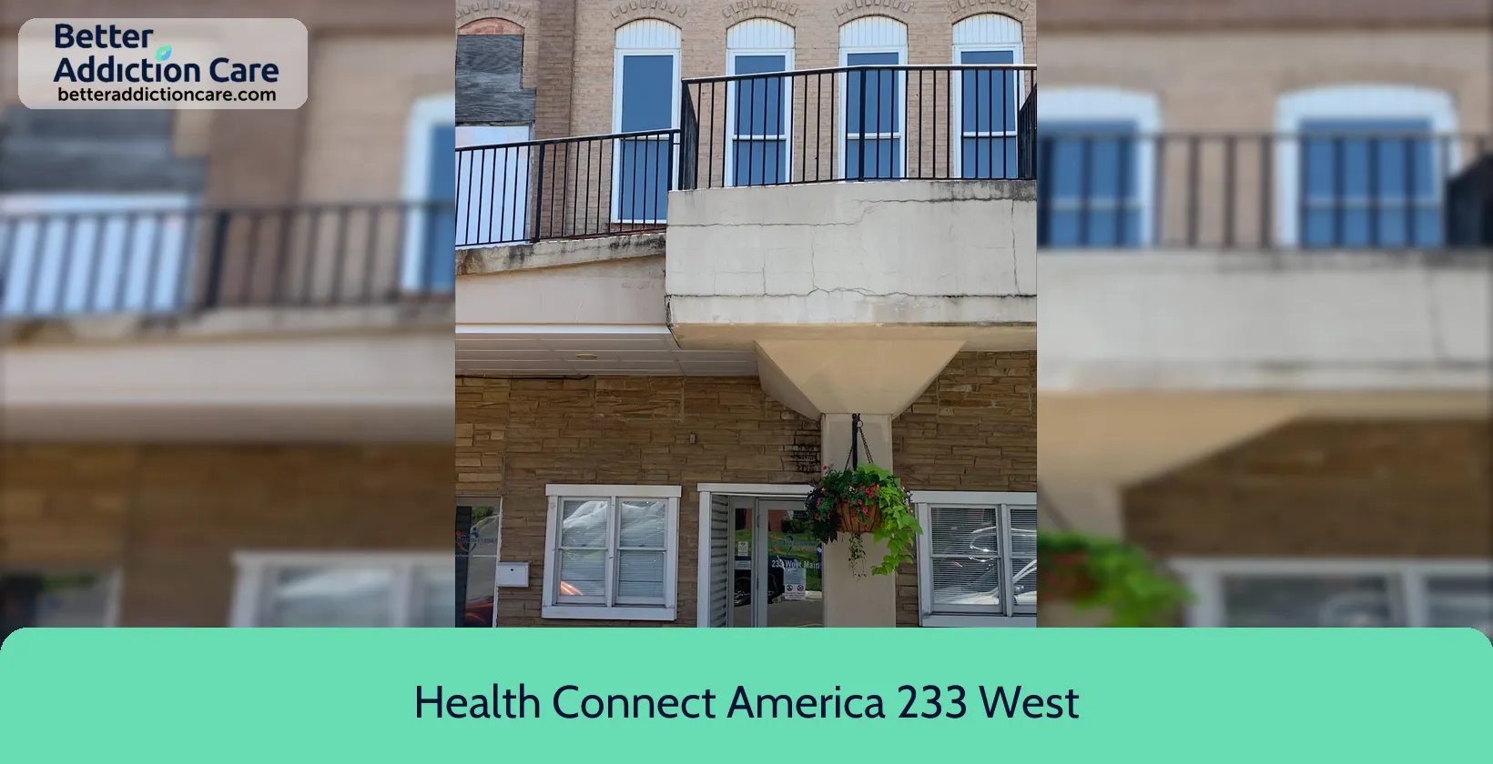 Health Connect America 233 West Main 1 Health Connect America 233 West Main 1